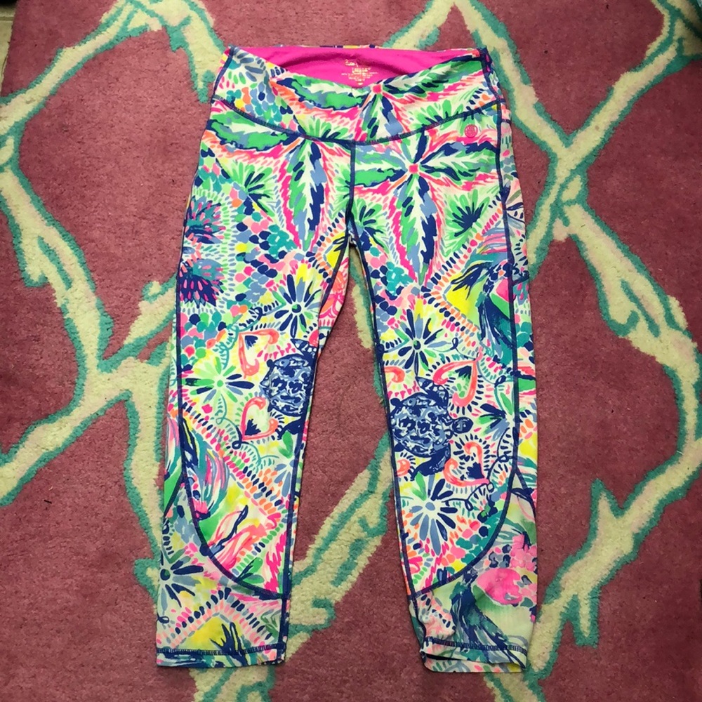 Lilly Pulitzer cropped leggings